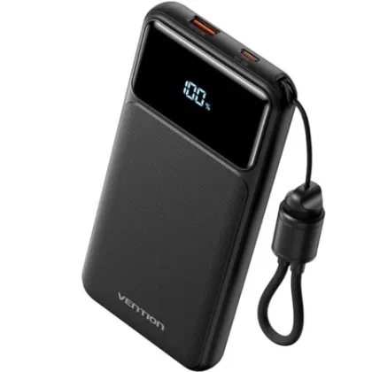 Vention Powerbank 10000mAh XGYB0-39-TY/ 22.5W Negro