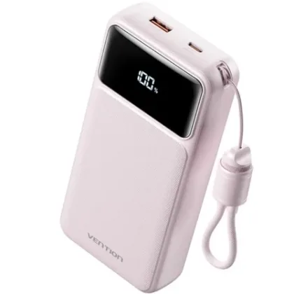 Vention Powerbank 20000mAh XGYP0-40-TY/ 22.5W Rosa