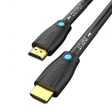 Vention 2.0 Aambj/ HDMI Macho - HDMI Macho/ 5m Negro – HDMI