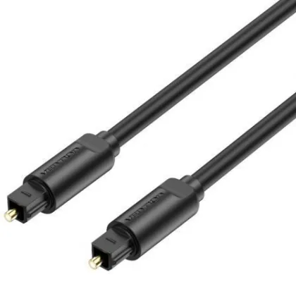Vention de Audio de Fibra óptica Baebf/ 1m Negro