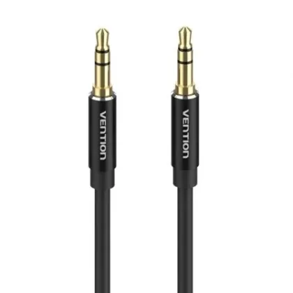 Vention Estéreo Baxbf/ Jack 3.5 Macho - Jack 3.5 Macho/ 1m Negro