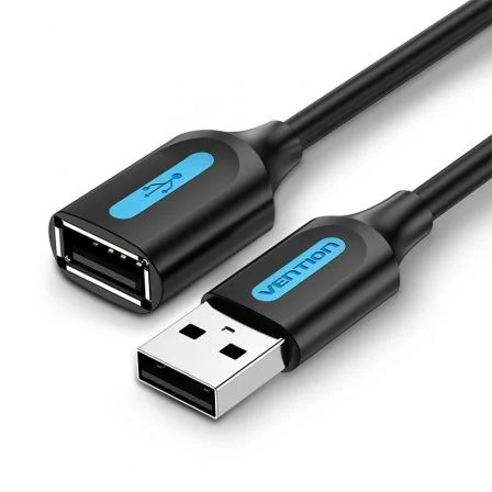 Vention Alargador USB 2.0 Cbibi/ USB Macho - USB Hembra/ 480Mbps/ 3m Negro