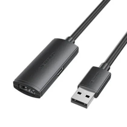 Vention Alargador USB 2.0 Cbkbl/ USB Macho - USB Hembra/ 480Mbps/ 10m Negro