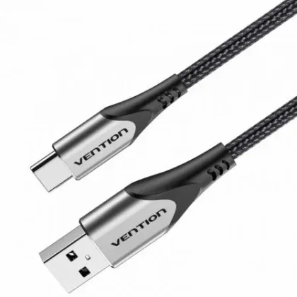 Vention USB 2.0 Tipo-C Codhh/ USB Macho - USB Tipo-C Macho/ 480Mbps/ 2m Gris