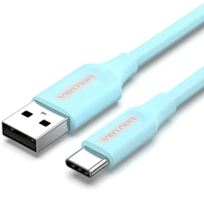 Vention USB 2.0 Tipo-C Coksg/ USB Tipo-C Macho - USB Macho/ 480Mbps/ 1.5m Azul