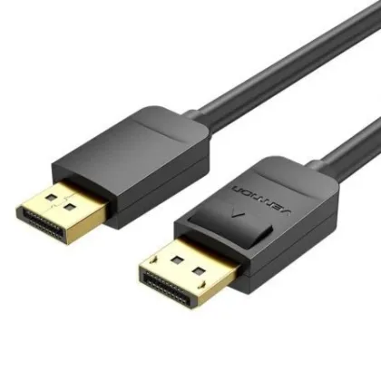 Vention 1.2 Hacbf/ DISPLAYPORT Macho - DISPLAYPORT Macho/ 1m Negro – DisplayPort