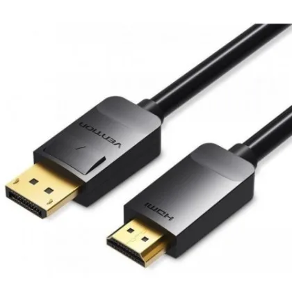 Vention Conversor Hadbi Negro – HDMI / DisplayPort