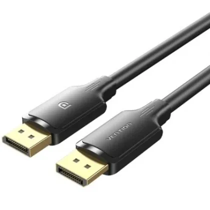 Vention Hakbf/ DISPLAYPORT Macho - DISPLAYPORT Macho/ 1m Negro – DisplayPort
