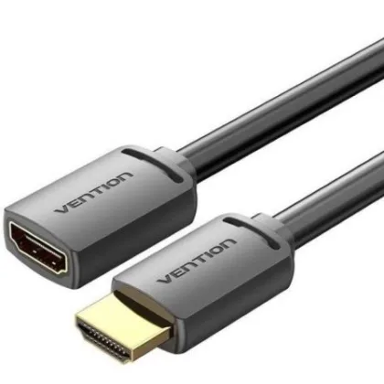 Vention Alargador Negro – HDMI