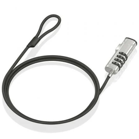 Cable de Seguridad Tipo NANO para Portátiles Aisens ASLK-D50N05-BK/ 1.5m