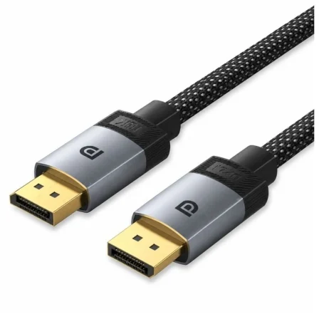 Vention 2.1 16K Hgbhi/ DISPLAYPORT Macho - DISPLAYPORT Macho/ 3m Gris – DisplayPort