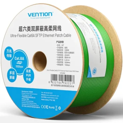 Vention Bobina de Verde – RJ45