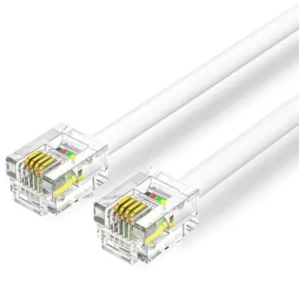 Vention de Teléfono RJ11 6P4C Iqbwj/ 5m Blanco