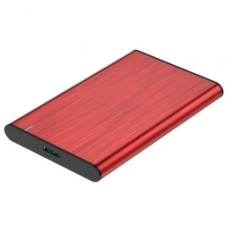 Aisens Caja Externa para de 2.5" ASE-2525RED/ USB 3.1/ Sin tornillos