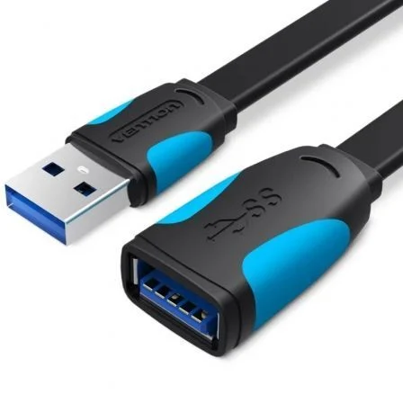 Vention Alargador USB 3.0 VAS-A13-B300/ USB Macho - USB Hembra/ 5Gbps/ 3m Negro / Azul