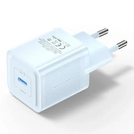 Vention de Pared GaN FEPL0-EU/ 1xUSB Tipo-C/ 20W