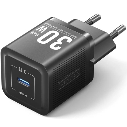 Vention de Pared GaN FEZB0-EU/ 1xUSB Tipo-C/ 30W