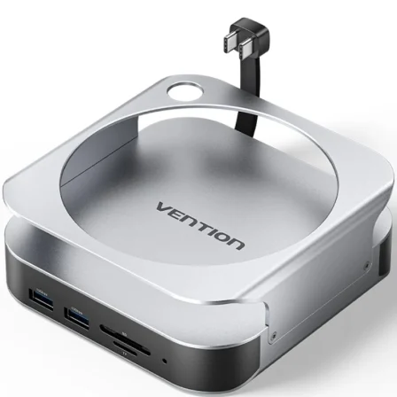 Vention Docking para Mac Mini USB Tipo-C Thihag/ Ranura M.2/ 4xUSB/ 1xUSB Tipo-C/…