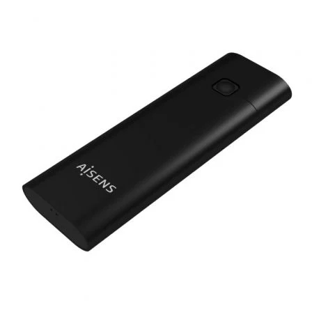 Aisens Caja Externa para Disco M.2 NVME ASM2-020B/ USB 3.2 Gen2/ Sin Tornillos