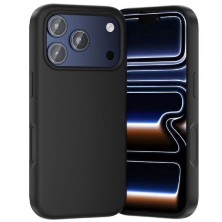 Vention Funda Silicona con Magsafe KVCBCB-30/ Compatible con iPhone 17 Pro/ Negra