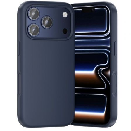 Vention Funda Silicona con Magsafe KVCLCD-40/ Compatible con iPhone 17 Pro Max Azul Medianoche