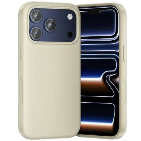 Vention Funda Silicona con Magsafe KVCNCB-30/ Compatible con iPhone 17 Pro Beige