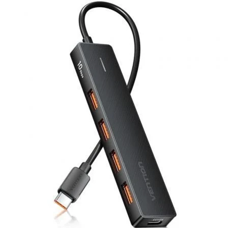 Vention Hub USB 3.2 Chjbb/ 4xUSB/ 1xUSB Tipo-C