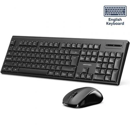 Vention y Ratón Inalámbricos Combo KTZB0-EN/ Inglés