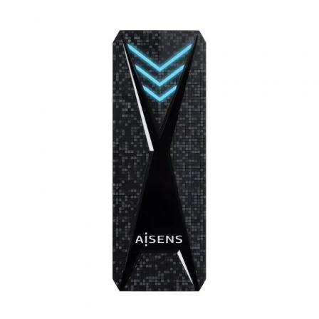 Aisens Caja Externa para Disco M.2 NVME ASM2-RGB013B/ USB 3.2 Gen2/ Sin Tornillos