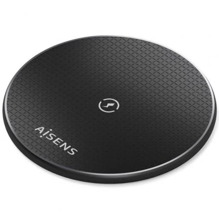 Aisens Base de carga Inalámbrica ASCH-15W1WC058-BK 15W Negro