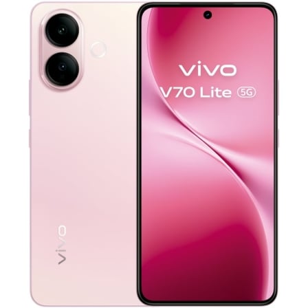 Smartphone Vivo V70 Lite 6GB/ 256GB/ 6.77"/ 5G/ Rosa