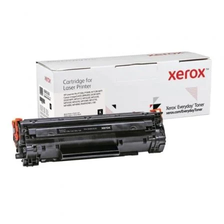 HP Tóner compatible Xerox 006R03630 compatible con CE278A/CRG-126/CRG-128/ 2100 páginas Negro