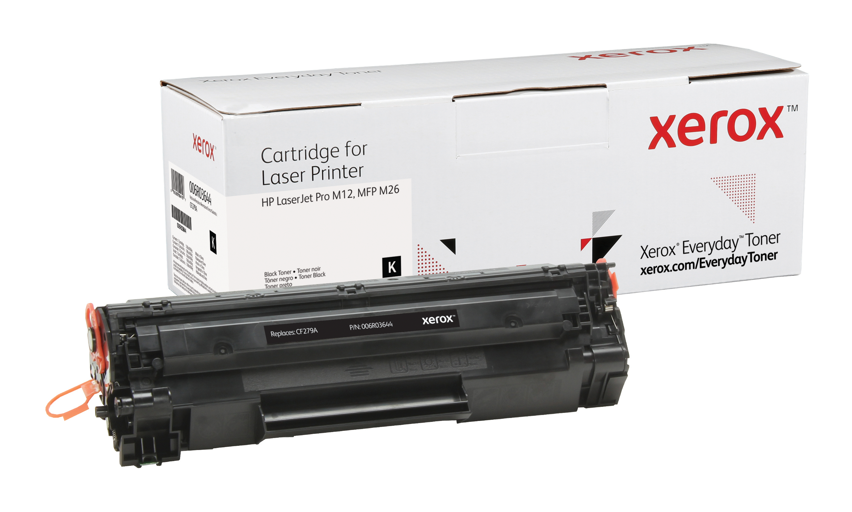HP Tóner compatible Xerox 006R03644 compatible con CF279A/ 1000 páginas Negro