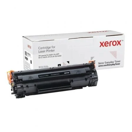 HP Tóner compatible Xerox 006R03650 compatible con CF283A/ 1500 páginas Negro