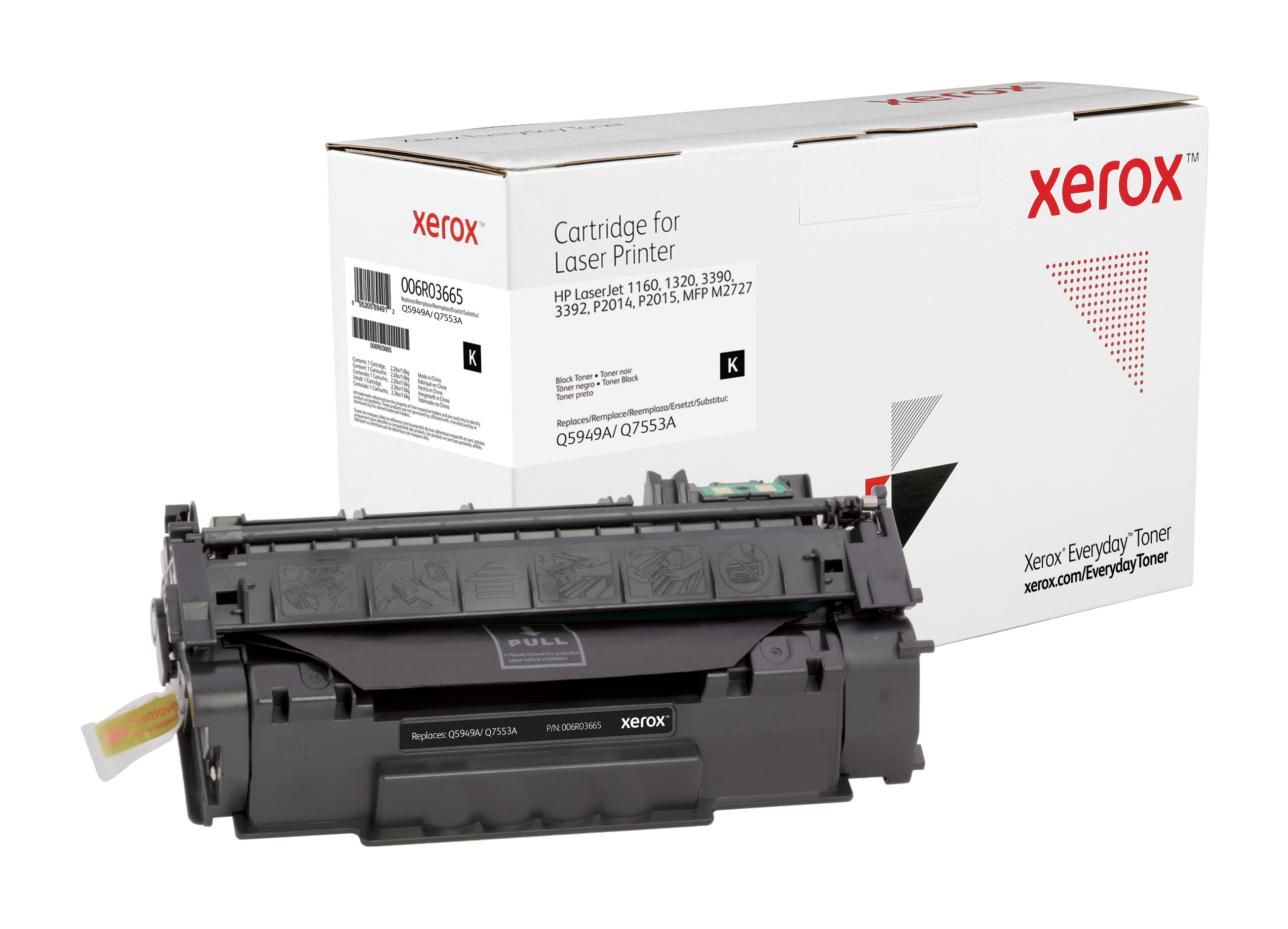 XEROX Everyday Toner para HP 49A53A LaserJet 1160(Q5949A Q7553A) Negro
