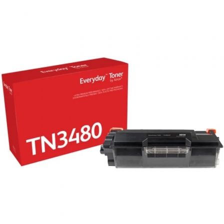 Brother Tóner compatible Xerox 006R04587 compatible con TN-3480/ 8000 páginas Negro