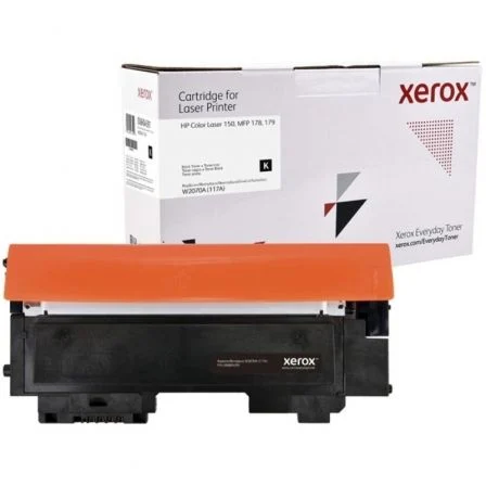 HP Tóner compatible Xerox 006R04591 compatible con W2070A/ 1000 páginas Negro