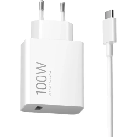 Xiaomi de Pared 100W Charging Combo (Type-A)/ 1xUSB + Cable USB Tipo-C/ 100W