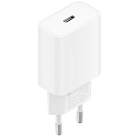 Cargador de Pared Xiaomi Mi 20W Charger (Type-C)/ 1xUSB Tipo-C/ 20W