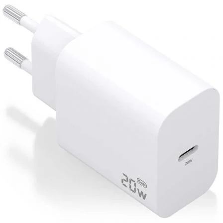 Aisens de Pared GaN A110-0938/ 1xUSB Tipo-C/ 20W Blanco