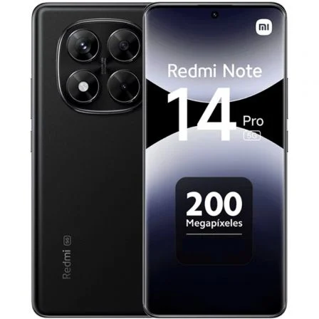 Xiaomi Redmi Note 14 Pro Negro Medianoche – 8GB RAM / 256GB / 5G