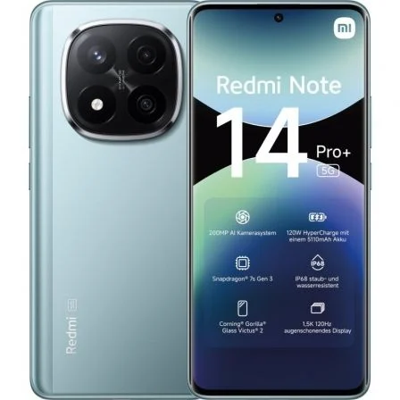 Xiaomi Redmi Note 14 Pro+ Azul – 12GB RAM / 512GB / 5G