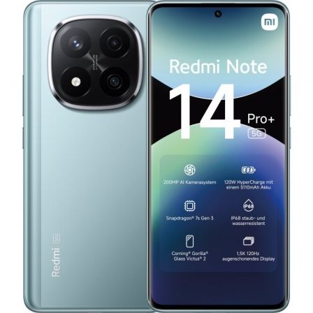 Xiaomi Redmi Note 14 Pro+ Azul – 8GB RAM / 256GB / 5G