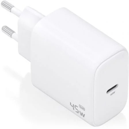 Aisens de Pared GaN A110-0969/ 1xUSB Tipo-C/ 45W Blanco