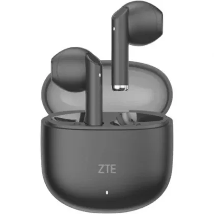 Auriculares Zte Buds 2 con estuche de carga/ Autonomía 5h/ Negros – Bluetooth
