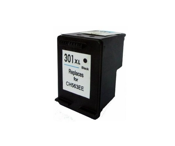 Tinta reciclada genérica para HP N301 XL Negro (Muestra el nivel de tinta)