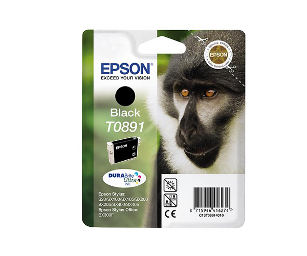 ÷ Monkey tinta negra t0891 durabrite ultra mono