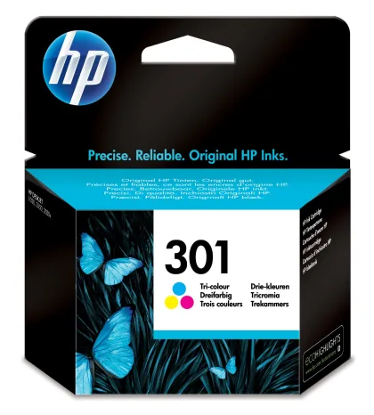 HP Envy 5530, Deskjet 1010, 1510 Cartucho Tricolor nº301