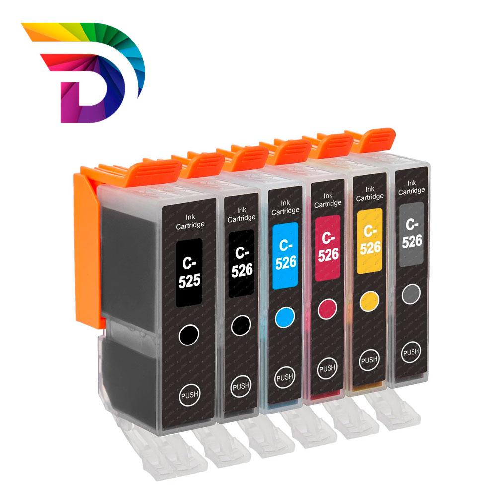 Tinta compatible Dayma para CANON CLI526 Cian 450 pag.