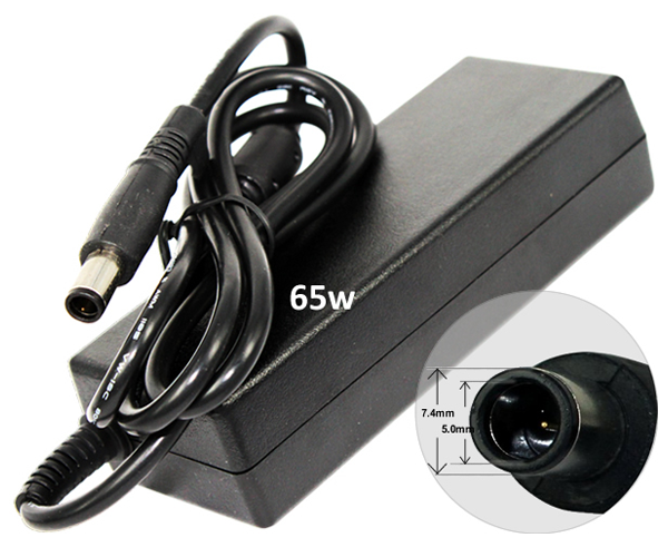 Cargador compatible para portátil HP 65W 18.5V 3.5A 7.4x5.0 mm Dayma